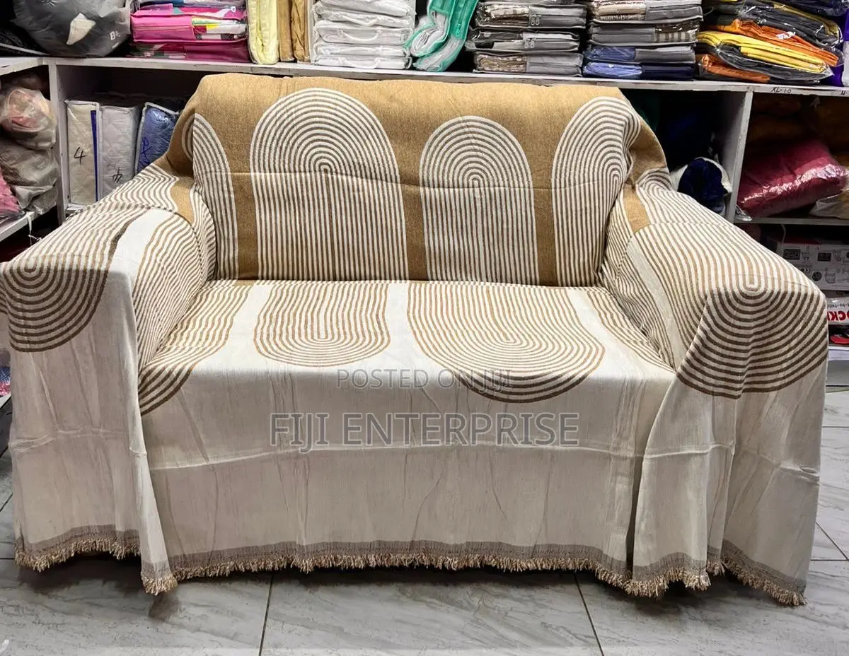 Reversible Chenille Cotton Sofa Cover– Anti-Scratch | Premium Fabric