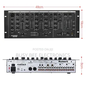 Professional Dj Mixer Cm200 Audio Sound Mixing