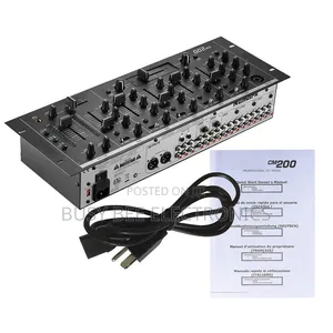 Professional Dj Mixer Cm200 Audio Sound Mixing