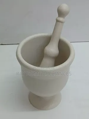 Mortal and Pestle White Colour