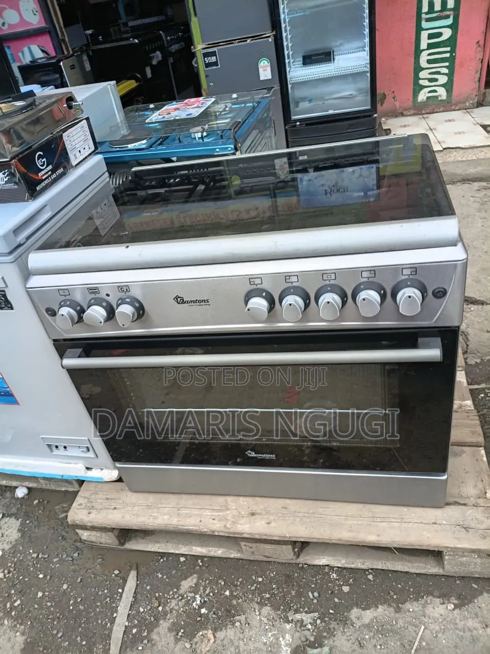 Ramtons 5burner Cooker (Silver)