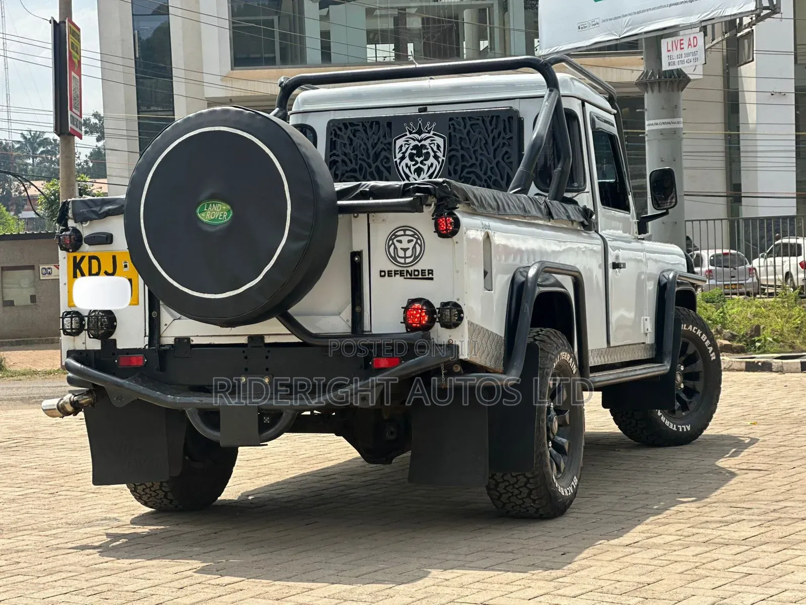 Land Rover Defender 1989 White