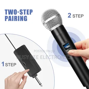 4 Channels Uhf Wireless Handheld Microphone