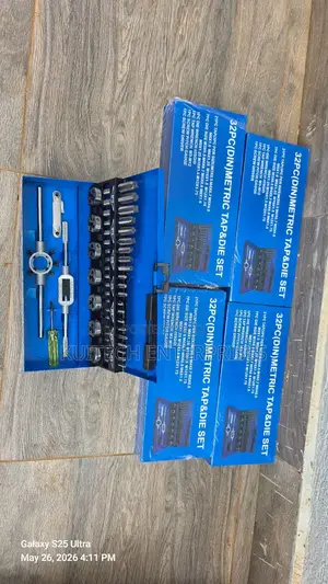 Tap and Die Set/ 32pcs Metric Tap and Die