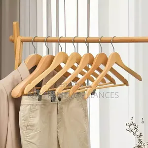 Wooden Hangers 6 Pieces Set