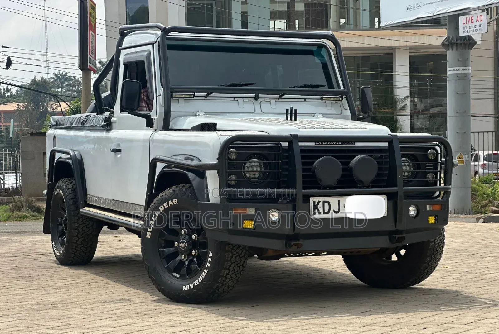 Land Rover Defender 1989 White