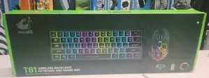 T61 Wireless Backlight Keyboard and Mouse Suit