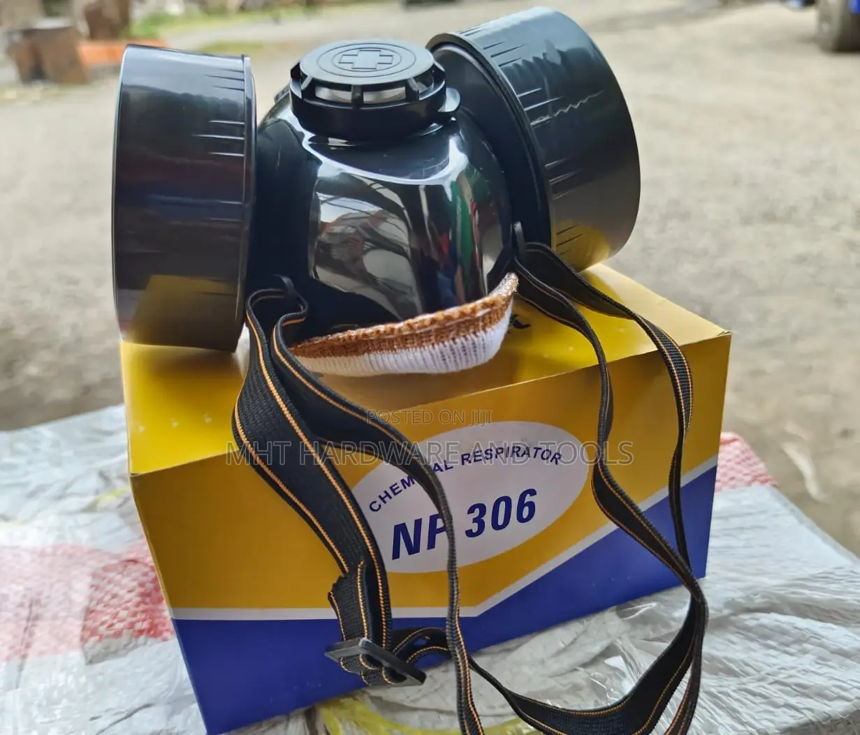 Chemical Respirator Mask Double