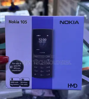 New Nokia 105 Black