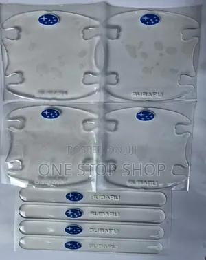 Subaru Branded Door Handle +Cups Emblem Surfaces
