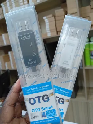 3 In 1 Usb 3.1 Type C Smart Otg Smart Card Reader