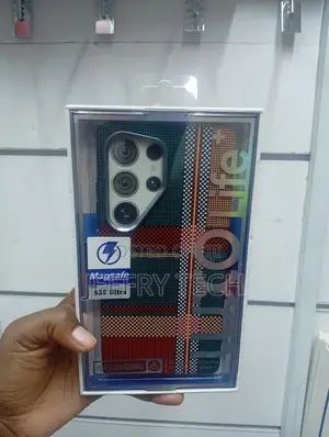 Magsafe Case for the Samsung Galaxy S25 Ultra in a Multi-Color Tribal