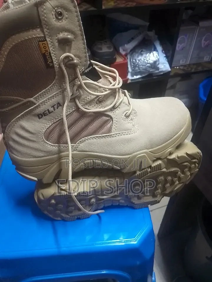 Heavy Duty Delta Military Boots