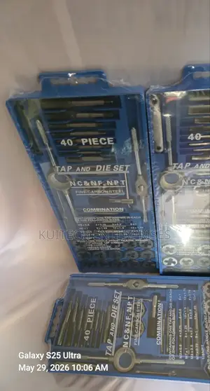 40pcs Tap and Die Set/ Threading Toolkit