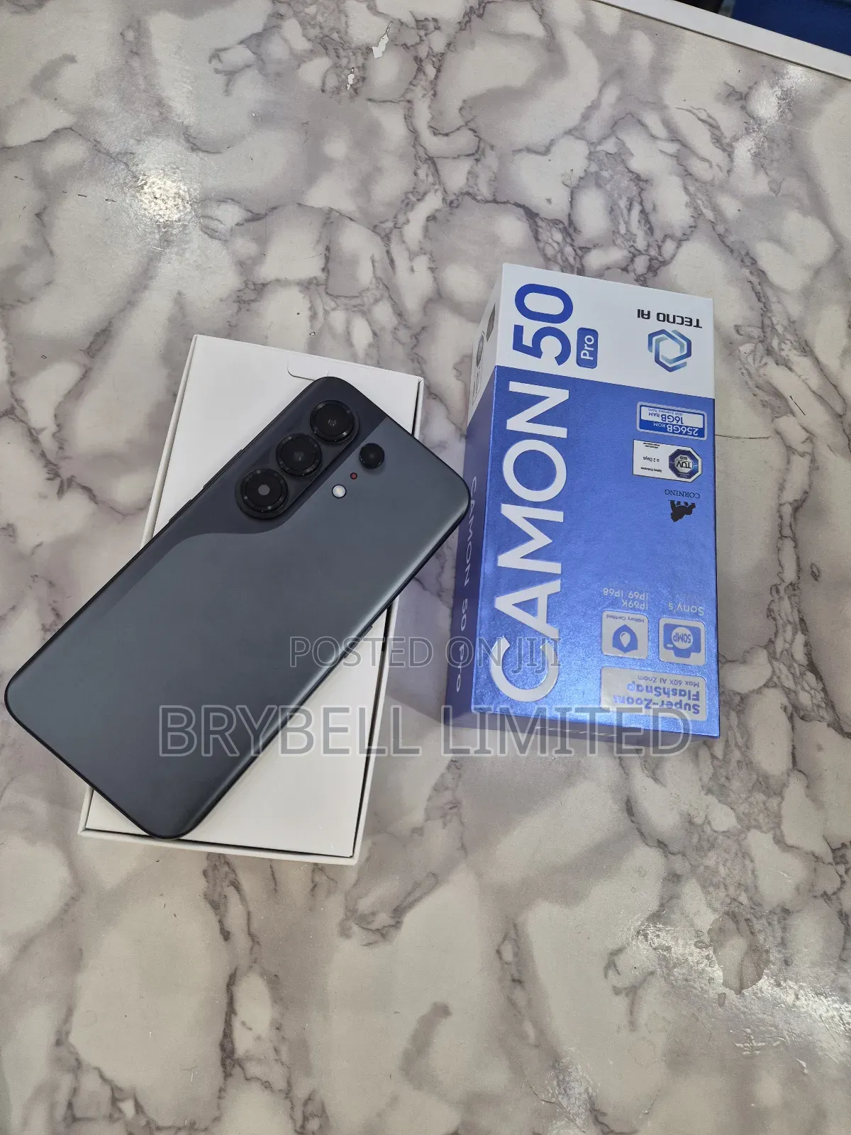Tecno Camon 50 Pro 256 GB Black