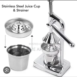 Hand Press Manual Juicer Maker Material: Stainless Steel