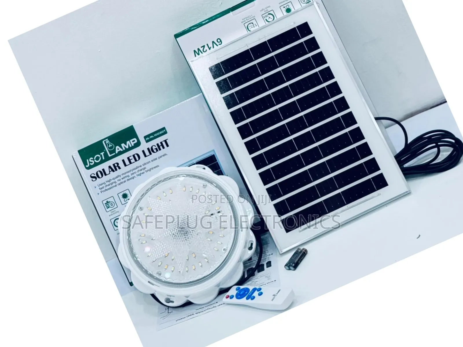 700w Solar Indoor Ceiling Light With Remote Control