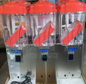 New Juice Dispenser Machine/3 Column Juice Dispenser 5 Restorked