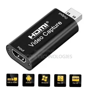 Usb Video Capture Card 1080p Output Usb 2.0 Plug Play