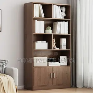 Book Shelf: Modern MDF Office Bookshelf With Cabinets