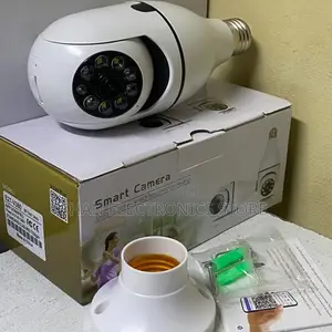 1080p Wifi Auto Rotation 360 Light Bulb Wireless Ip Wifi Camera