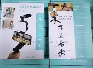 Complete Ay-49 Content Creator Kit for Video Recording