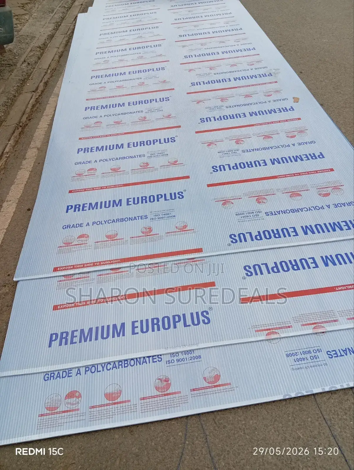 Premium Europlus Polycarbonate Sheet 8mm
