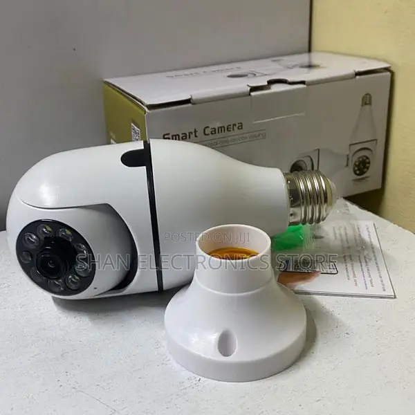 1080p Security Wireless Ip Wifi Camera, Bulb Camera 360 Degree