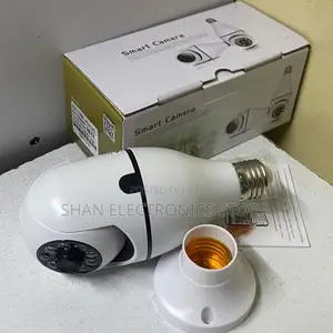 360° Bulb Camera,1080p Smart Home Surveillance, Bulb Camera Pan/Tilt