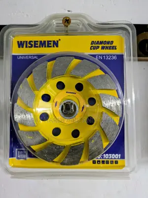 Diamond Cup Wheel 4" Agglomerate