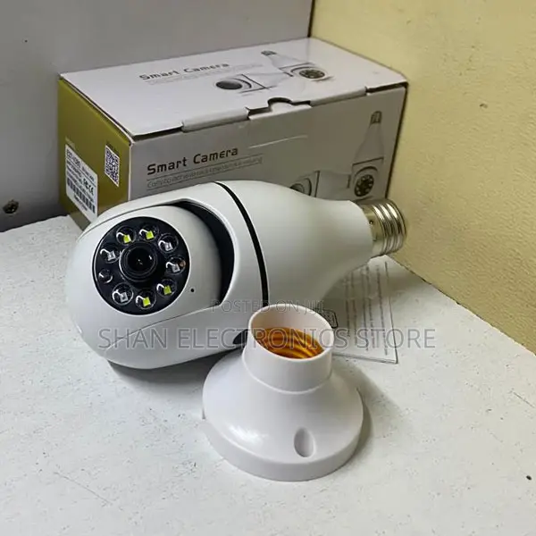 Hd Light Bulb Camera 360 Degree Panoramic PTZ CCTV