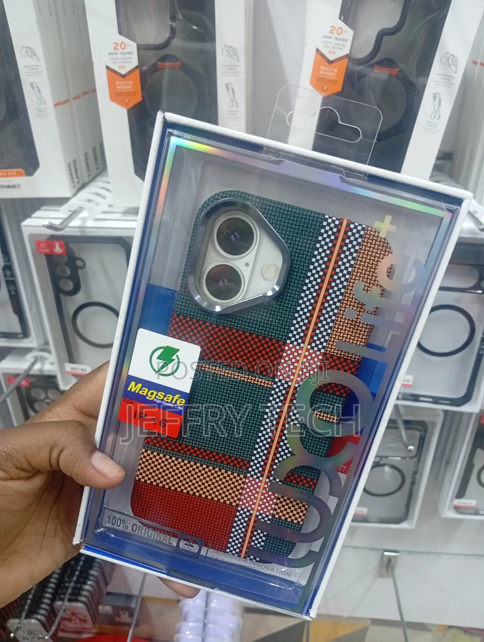 iPhone 16 in a Multicolour Polycarbonate Material