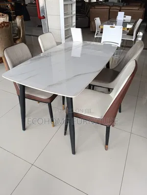 4 Seater Marble Top Dinner Set