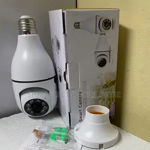 Smart Bulb Wifi CCTV Camera, Rotates 360°
