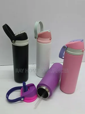 Insulated Stainless Steel Thermo Mug Black, Pink, White, Purple 750ml