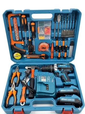 Makita 36v Cordless Drill Professional 100+ Piece Tool Kit Set.