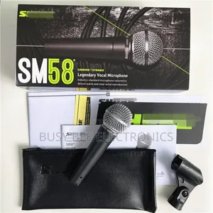 Sm58s Dynamic Handheld Microphone With Cardioid Pattern