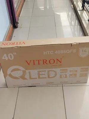 Vitron 40” Frameless Qled Android Smart Television