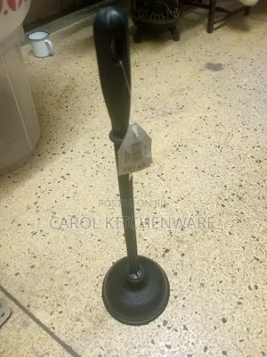 Sink and Toilet Plunger With Wooden Handle/ Toilet