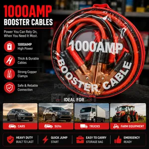 1000amp Booster Cables Heavy Duty Jump Starter