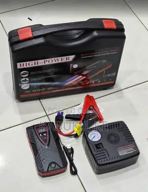 Car Jump Starter With Air Compressor 12v 99800mah
