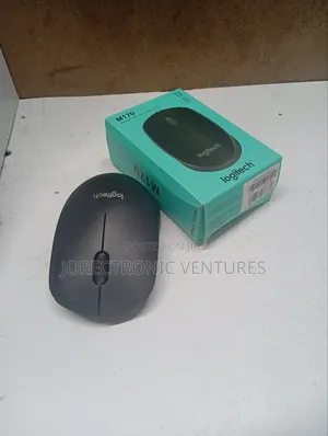 Wireless Logitech M170 Black Mouse