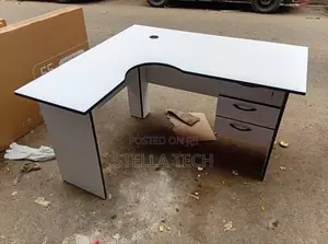 1 Metre Office Study Table/Desk With Office Chair With Headrest