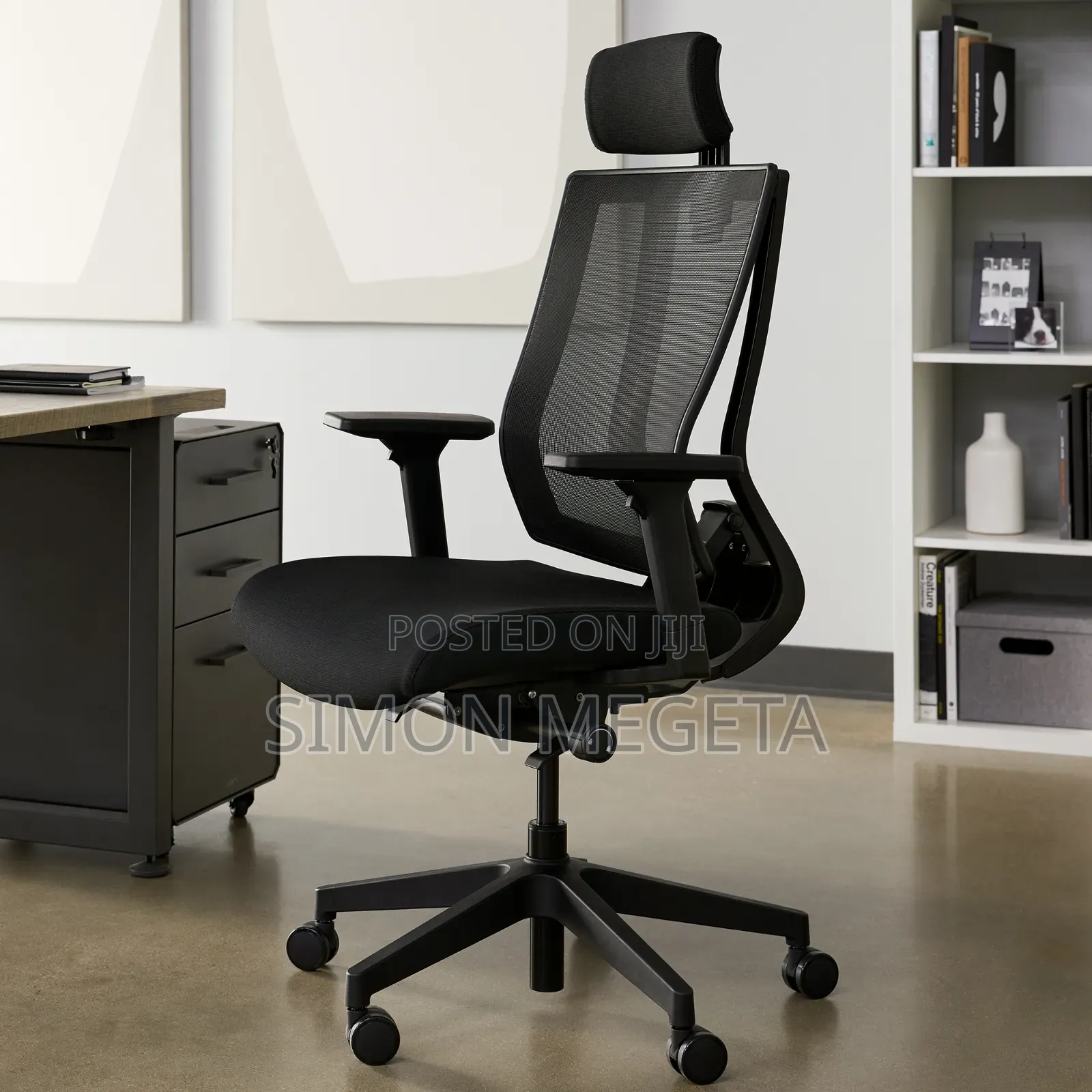 Office Chair With Headrest