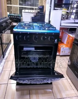 With Gas Oven Euroken Full Gas Cooker
