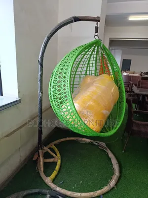 Green Swinging Chair