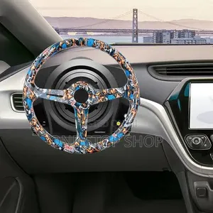 Sticker Bomb /Cartoon Themed Style Racing Steering Wheel