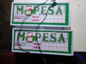 Indoor/Outdoor Mpesa Led Sign Board