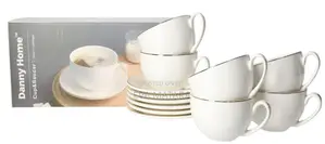 Ceramic Cup Saucer Set