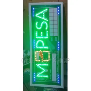 Mpesa Shop Boost Visibility Led Mpesa Board Sign